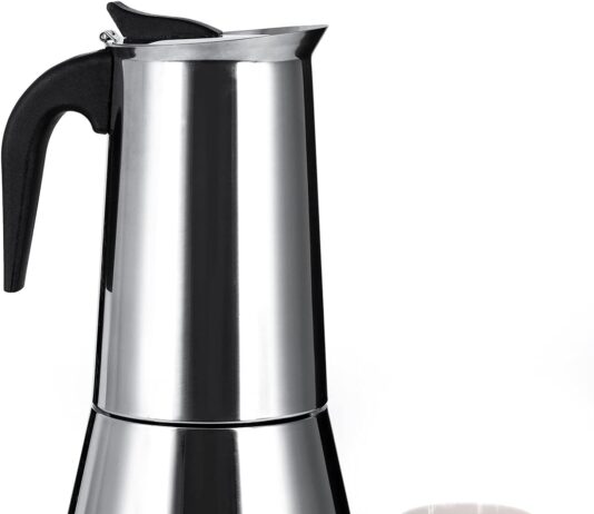 stainless steel stovetop moka pot espresso maker percolator 12 cup 600ml portable italian greca cuban coffee maker for b