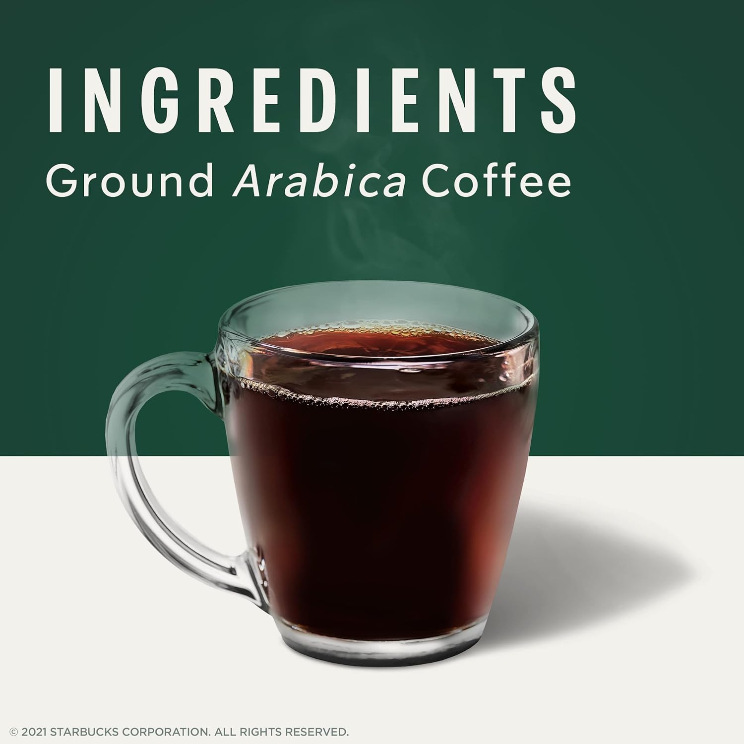 Starbucks Medium Roast Whole Bean Coffee — Breakfast Blend — 100% Arabica — 1 bag (18 oz)