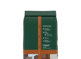 starbucks medium roast whole bean coffee pike place 100 arabica 1 bag 18 oz