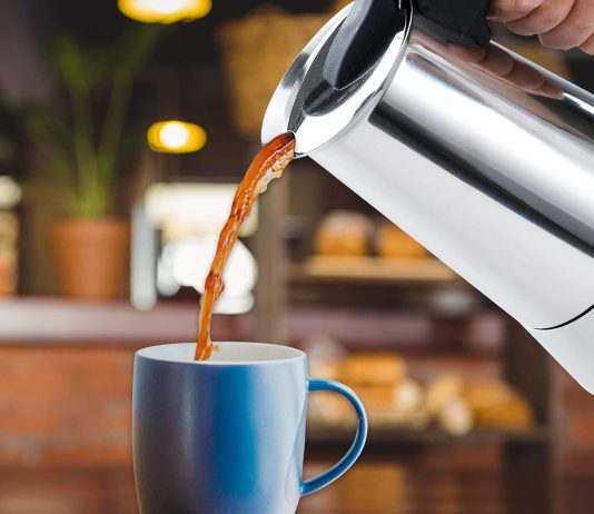 stovetop espresso maker stainless steel italian coffee maker moka pot induction capable moka coffee machine cafe percola