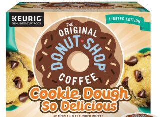 the original donut shop cookie dough so delicious keurig single serve k cup pods flavored coffee 72 count 6 packs of 12