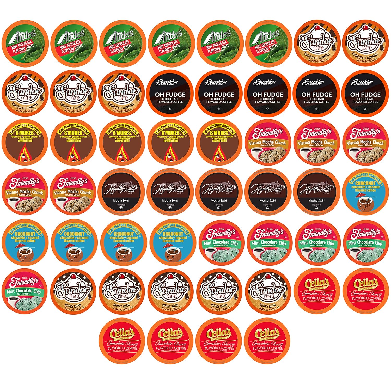 Two Rivers Coffee Bold  Dark Roast Coffee Pods, Compatible with 2.0 Keurig K-Cup Brewers, Assorted Bold Variety Pack, 40 Count