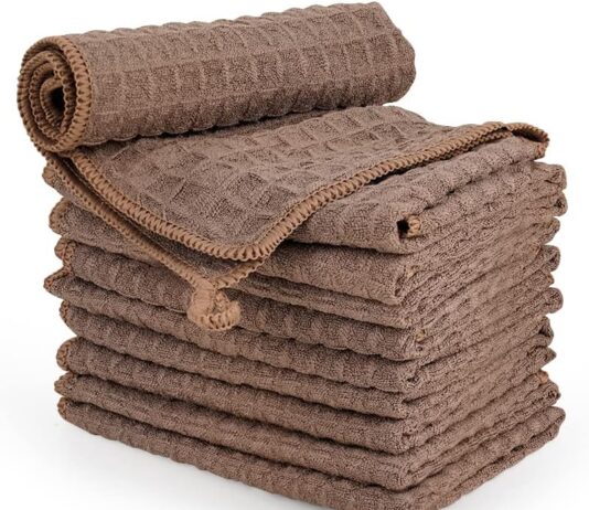 watchget barista micro cloth 4 pack microfiber barista cleaning towels coffee cleaning accessories for espresso machine 