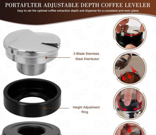 y step 5 pack espresso tamper set espresso accessories kit with espresso tamper coffee distributor espresso stirrer espr