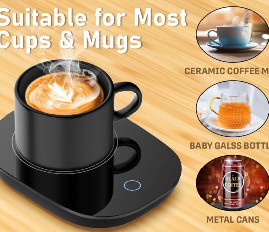 coffee mug warmer gravity induction coffee warmer for desk auto shut off cup warmer for coffee electric beverage tea wat