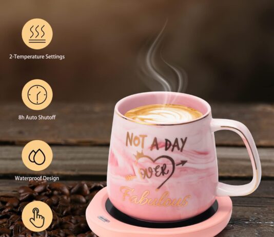coffee mug warmer you are awesome mug set electric cup warmer for desk office home beverage warmer with 2 temperature se