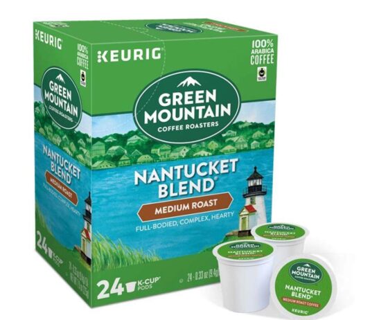 Keurig Coffee Pods K-Cups Review keurig coffee pods k cups 16 18 22 24 count capsules all brands flavors 24 pods green mountain nantucket blend