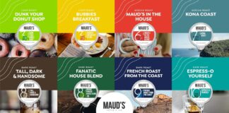 mauds original flavored coffee pods variety pack 80 ct 9 assorted coffee flavors 100 arabica roasted coffee solar energy