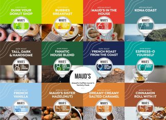 mauds original flavored coffee pods variety pack 80 ct 9 assorted coffee flavors 100 arabica roasted coffee solar energy