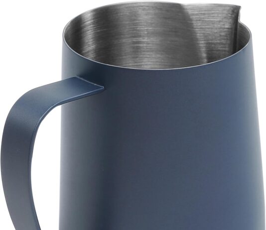 milk frothing pitcher 450ml15oz304 stainless steel espresso steaming pitchermilk frother cupmilk jug cuplatte artblue