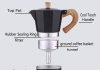 moka pot italian coffee pot 6 cup10 oz stovetop espresso maker stovetop camping manual cuban coffee percolator machine i