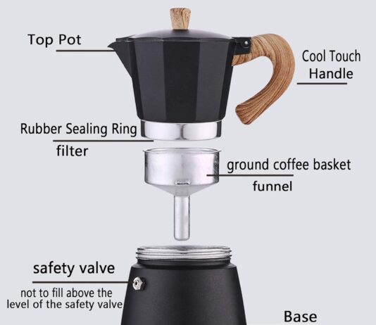 Italian Coffee Pot Review moka pot italian coffee pot 6 cup10 oz stovetop espresso maker stovetop camping manual cuban coffee percolator machine i