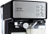 mr coffee espresso and cappuccino machine programmable coffee maker with automatic milk frother and 15 bar pump stainles