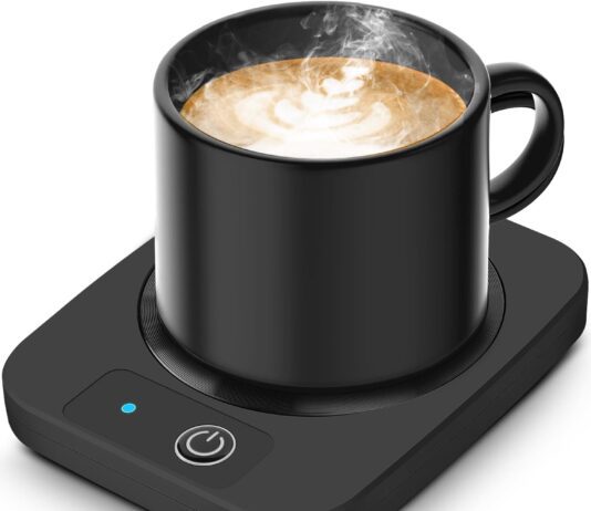 mug warmer smart candle warmer electric coffee warmer with aluminum metal panel for office desk accessories cup warmer e
