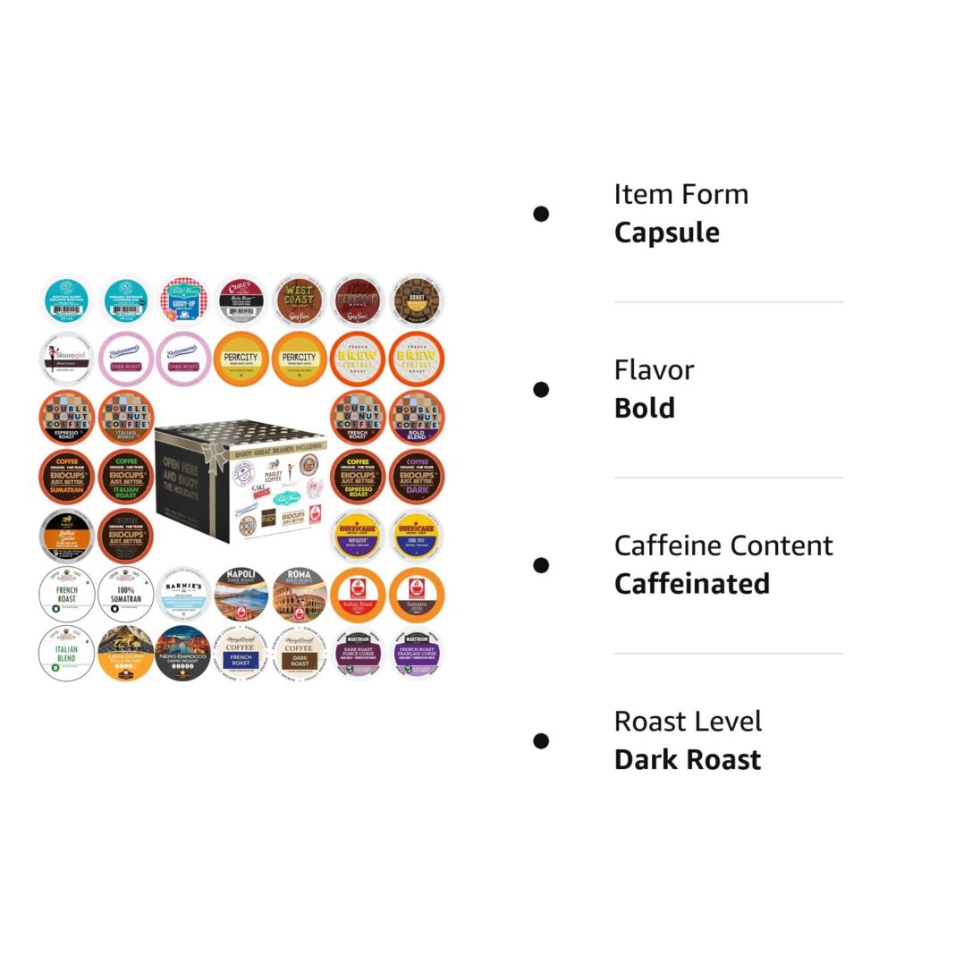 Perfect Samplers Dark Roast Coffee Pod Variety Pack Review | Morning ...