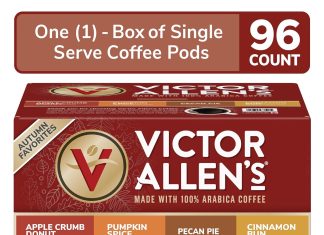 victor allens coffee seattle dark dark roast 42 count single serve coffee pods for keurig k cup brewers