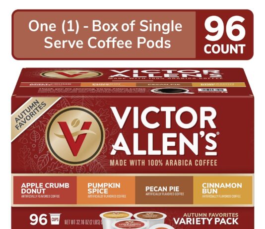 victor allens coffee seattle dark dark roast 42 count single serve coffee pods for keurig k cup brewers