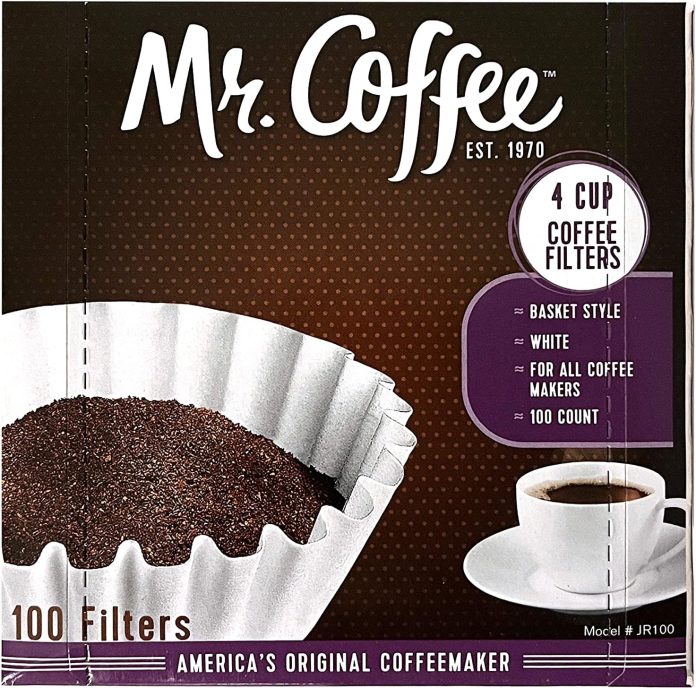 4 cup coffee filters 100 count