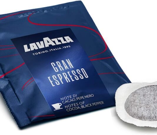 lavazza gran espresso single serve coffee pods dark espresso roast pack of 150
