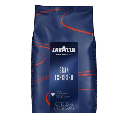 lavazza gran espresso whole bean coffee blend medium espresso roast bag 22 lb pack of 1 balanced and rich flavor with no