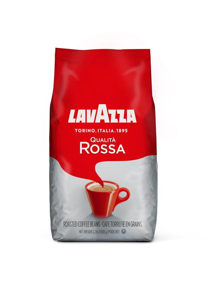 lavazza qualita rossa 22lb bag of espresso beans authentic italian blended and roasted in italy chocolate flavour full b