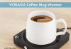 vobaga coffee mug warmer with 52 inch heating plate 3 temperature setting auto shut off smart cup warmer for desk bevera