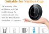 coffee mug warmer smart beverage warmer with gravity switch and auto shut off electric mug warmer for office home use cu