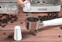 wdt coffee stirrer and espresso ground distribution tool professional barista distributor with stainless steel stirring