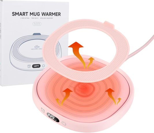 coffee mug warmer sainswin smart coffee cup warmer for desk with settable heat preservation timeelectric beverage warmer
