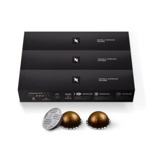 Nespresso Capsules Vertuo Double Espresso Chiaro Medium Roast Coffee
