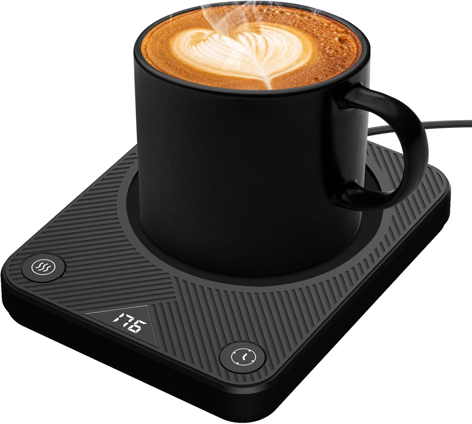 Mug Warmer, Coffee Mug Warmer with 3 Temperature Settings, Coffee Warmer for Desk Auto Shut Off, Portable Candle Warmer Plate for Bevarages, Tea, Various Cups, Mom Gifts for Mothers Day Mug Warmer, Coffee Mug Warmer with 3 Temperature Settings, Coffee Warmer for Desk Auto Shut Off, Portable Candle Warmer Plate for Bevarages, Tea, Various Cups, Mom Gifts for Mothers Day