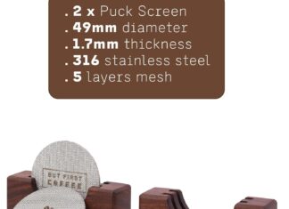 2Packs 49mm Espresso Puck Screen review
