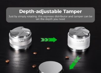 IKAPE 51mm Coffee Distributor & Hand Tamper review