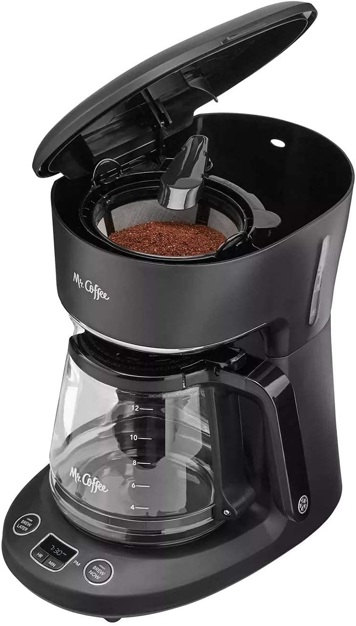Mr. Coffee® 12-Cup Programmable Coffeemaker, Brew Now or Later Mr. Coffee® 12-Cup Programmable Coffeemaker, Brew Now or Later