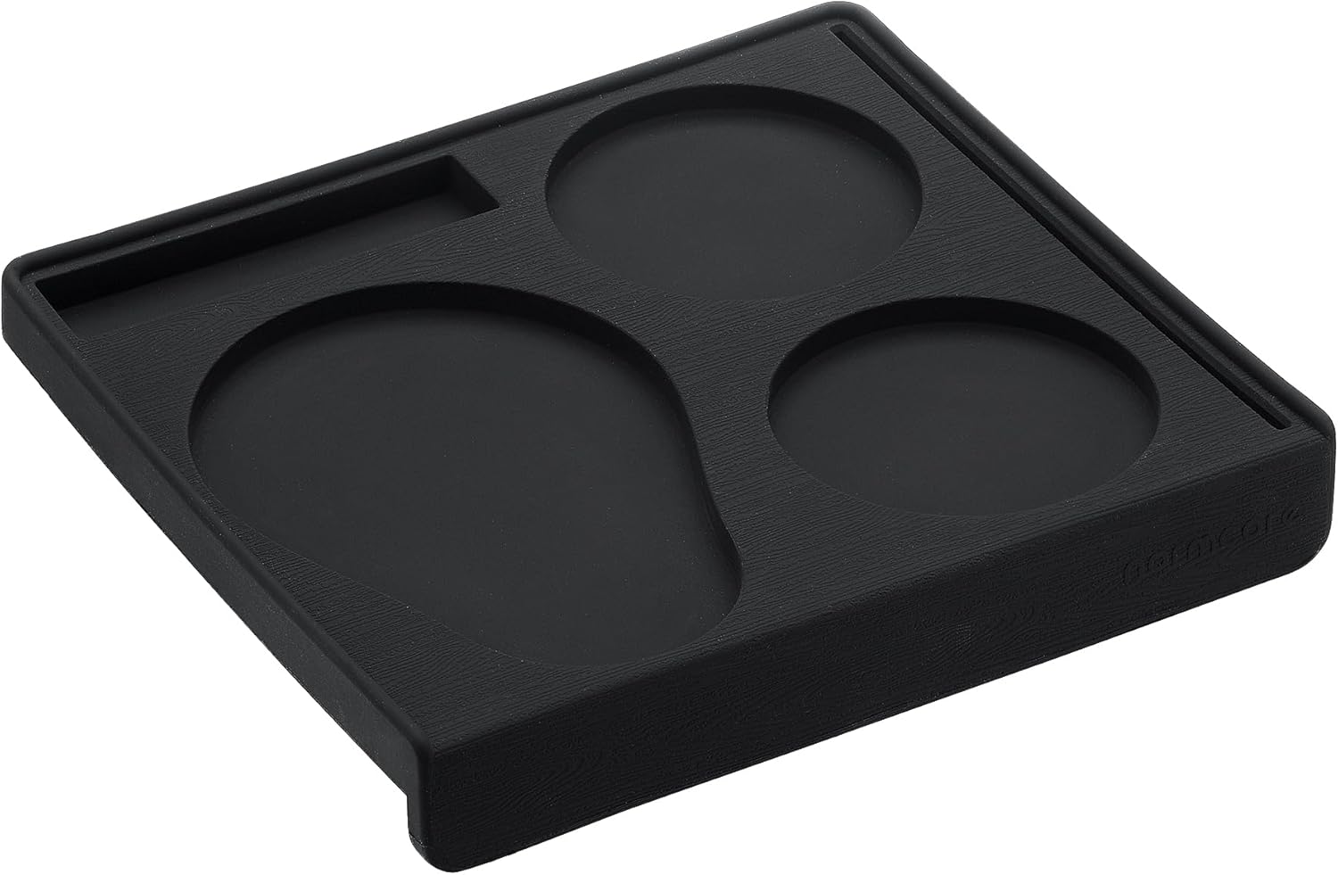 Normcore Espresso Compact Tamping Station - Barista Tamping Mat - Anti Slip Corner Tamping Mat - Compact Coffee Tamper Holder Pad - Espresso Accessories Tool - Food Grade Non-Slip Silicone
