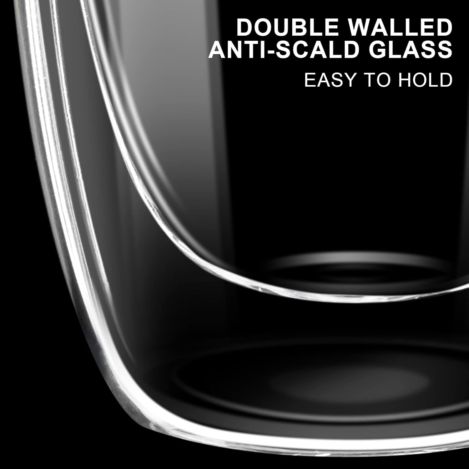 PARACITY Espresso Cups Set of 2, Double Walled Espresso Shot Glass with Spout, High Borosilicate Glass Expresso Coffee Cup, Expresso Shots Cup, Clear Glass Espresso Accessories 2.7 OZ PARACITY Espresso Cups Set of 2, Double Walled Espresso Shot Glass with Spout, High Borosilicate Glass Expresso Coffee Cup, Expresso Shots Cup, Clear Glass Espresso Accessories 2.7 OZ