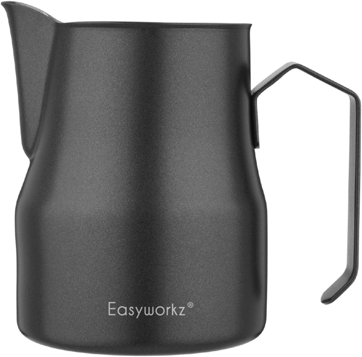 Easyworkz Espresso Steaming Pitcher Stainless Steel 15 oz Coffee Frothing Picther Milk Jug Cappuccino Latte Art Cup Easyworkz Espresso Steaming Pitcher Stainless Steel 15 oz Coffee Frothing Picther Milk Jug Cappuccino Latte Art Cup