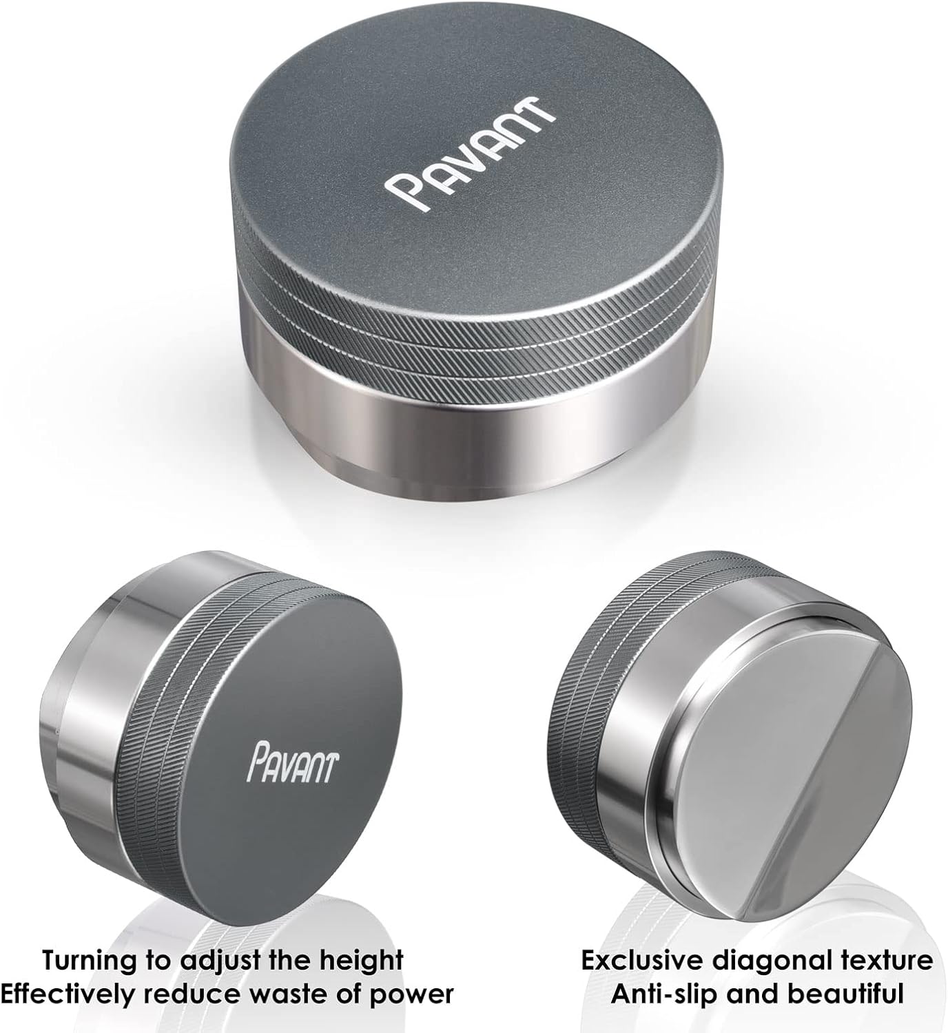 Wedge Espresso Distribution Tool, Pavant Precision Coffee Leveling Distributor with V Blade, Adjustable Depth Coffee Leveler for 58mm Coffee Portafilter…