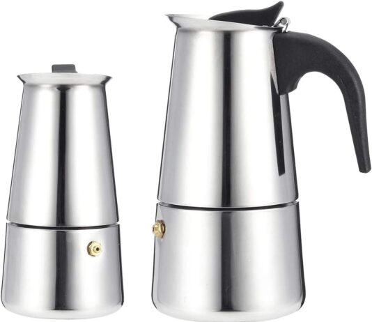 200/450ml Portable Espresso Coffee Maker Moka Pot review