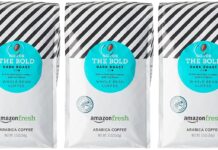 Amazon Fresh Colombia Whole Bean Coffee review