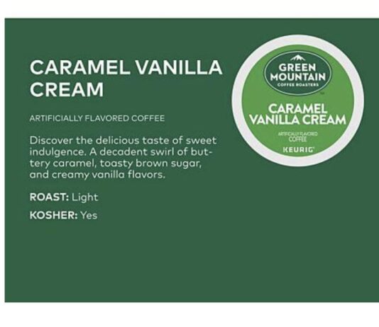 Green Mountain Caramel Vanilla Cream K-Cups review