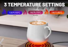 Mug Warmer 3-Temperature Coffee Mug Warmer review