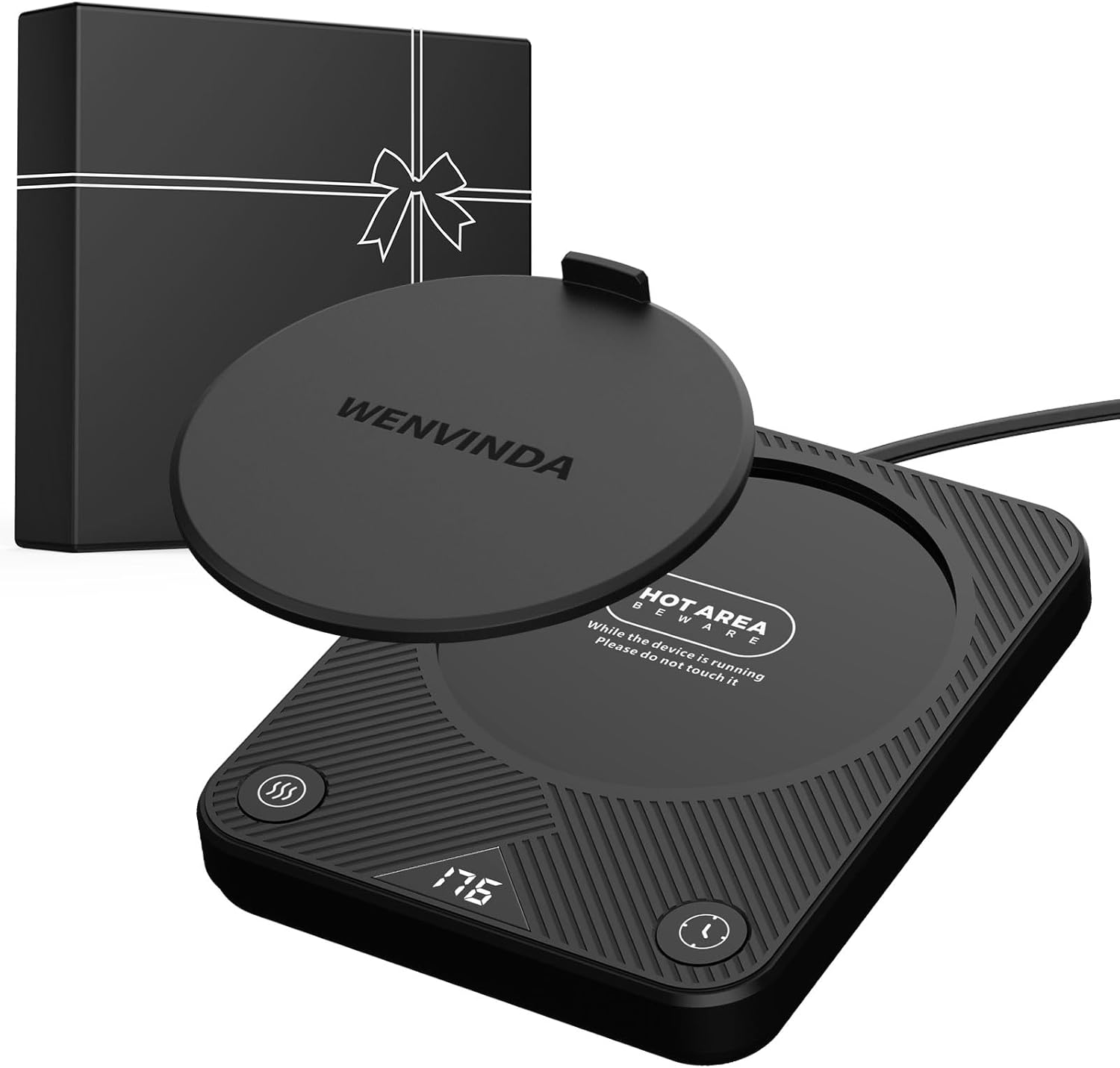 Mug Warmer, Coffee Mug Warmer with 3 Temperature Settings, Coffee Warmer for Desk Auto Shut Off, Portable Coffee Warmer, Coffee Warmer for Coffee, Tea, Various Cups, Coffee Gifts for Coffee Lovers Mug Warmer, Coffee Mug Warmer with 3 Temperature Settings, Coffee Warmer for Desk Auto Shut Off, Portable Coffee Warmer, Coffee Warmer for Coffee, Tea, Various Cups, Coffee Gifts for Coffee Lovers