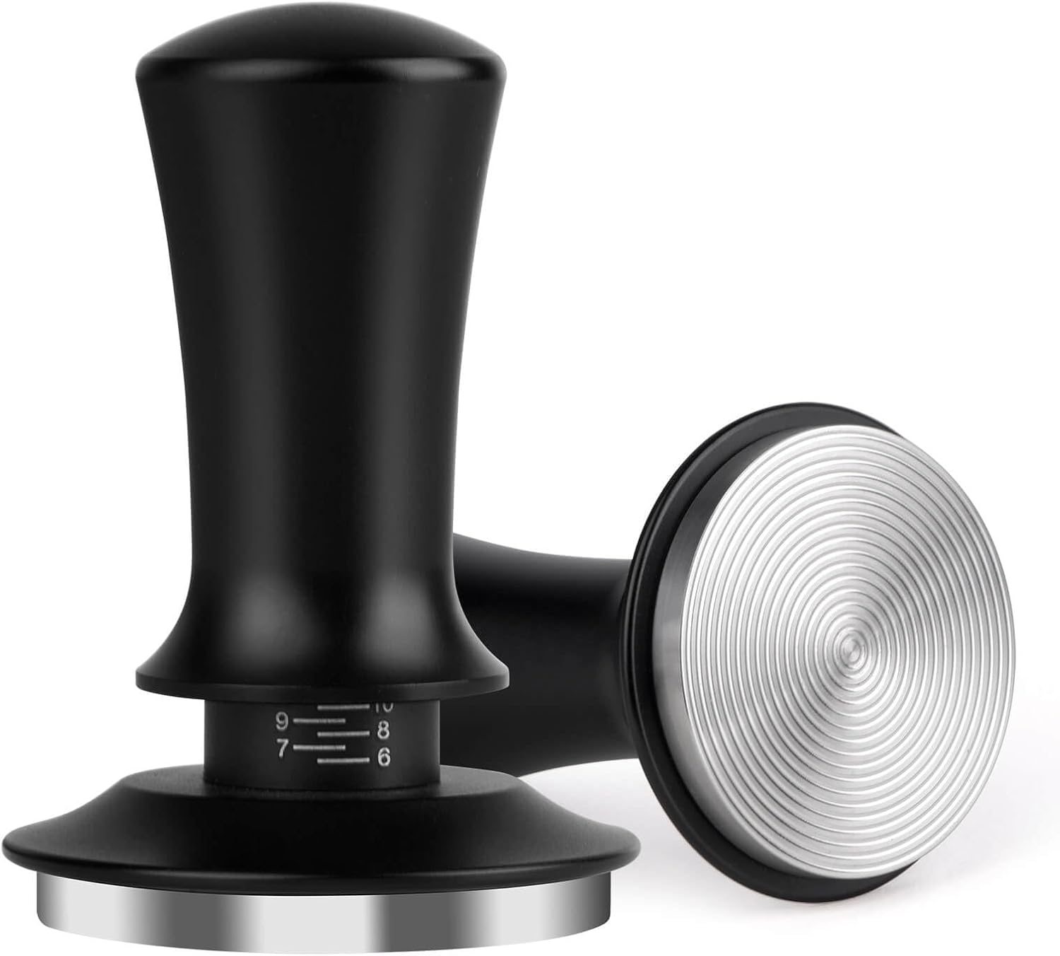 53mm Espresso Tamper, Coffee Tamper for Espresso Machine, Espresso Tamp with Spring Loaded Tamper, Depth-adjustable Espresso Hand Tampers 53mm 53mm Espresso Tamper, Coffee Tamper for Espresso Machine, Espresso Tamp with Spring Loaded Tamper, Depth-adjustable Espresso Hand Tampers 53mm