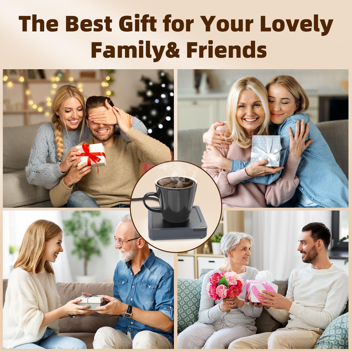 Coffee Mug Warmer Cup Warmer: Coffee Warmer for Desk Candle Warmer Plate Coffee Warmer Smart Mug Heated Mug As USB Charger Wax Warmer for Coffee, Tea, Milk, Hot Chocolate, Beverage (no Mug) Coffee Mug Warmer Cup Warmer: Coffee Warmer for Desk Candle Warmer Plate Coffee Warmer Smart Mug Heated Mug As USB Charger Wax Warmer for Coffee, Tea, Milk, Hot Chocolate, Beverage (no Mug)