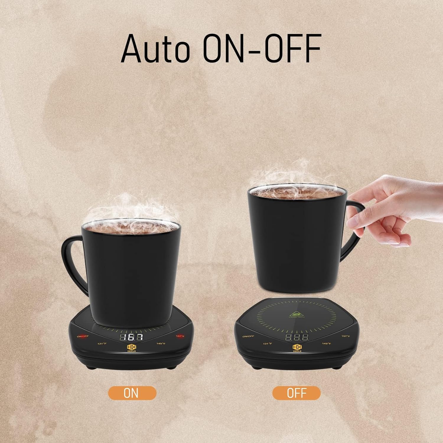 Gifts for Women Men,Mug Warmer,Coffee Warmer Plate Portable Coffee Mug Warmer for Desk with Temperature Display, Coffee Cup Warmer for Jar Candles,Tea, Beverage Coffee Gifts (No Mug) Gifts for Women Men,Mug Warmer,Coffee Warmer Plate Portable Coffee Mug Warmer for Desk with Temperature Display, Coffee Cup Warmer for Jar Candles,Tea, Beverage Coffee Gifts (No Mug)