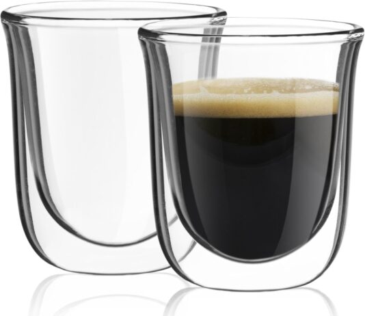 JoyJolt Javaah Double Walled Espresso Glasses Set review
