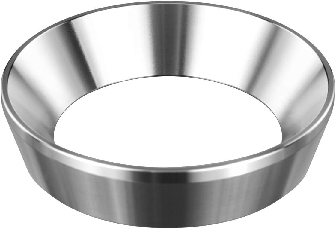 MATOW Stainless Steel Espresso Dosing Funnel Compatible with 58mm Portafilter MATOW Stainless Steel Espresso Dosing Funnel Compatible with 58mm Portafilter
