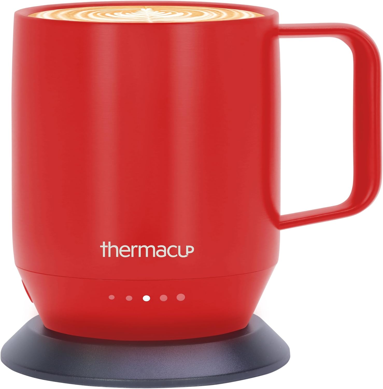 Mega 8-Hour Battery Self-Heating Coffee Mug with | Temperature Controlled Steel Smart Mug with Lid, 14oz (12oz with Lid) | Perfect Holiday Gift for Coffee Tea Lovers Mega 8-Hour Battery Self-Heating Coffee Mug with | Temperature Controlled Steel Smart Mug with Lid, 14oz (12oz with Lid) | Perfect Holiday Gift for Coffee Tea Lovers