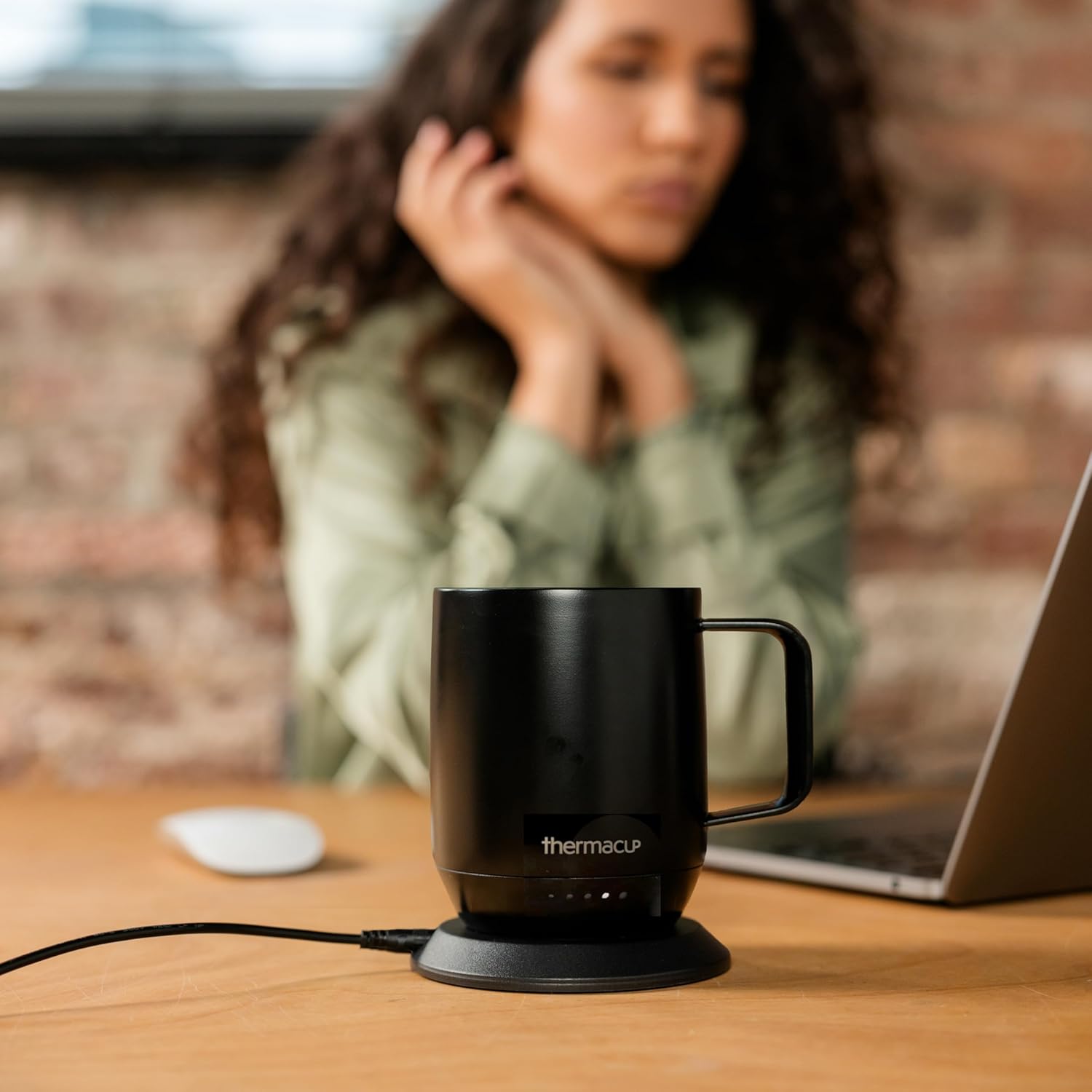 Mega 8-Hour Battery Self-Heating Coffee Mug with | Temperature Controlled Steel Smart Mug with Lid, 14oz (12oz with Lid) | Perfect Holiday Gift for Coffee Tea Lovers Mega 8-Hour Battery Self-Heating Coffee Mug with | Temperature Controlled Steel Smart Mug with Lid, 14oz (12oz with Lid) | Perfect Holiday Gift for Coffee Tea Lovers